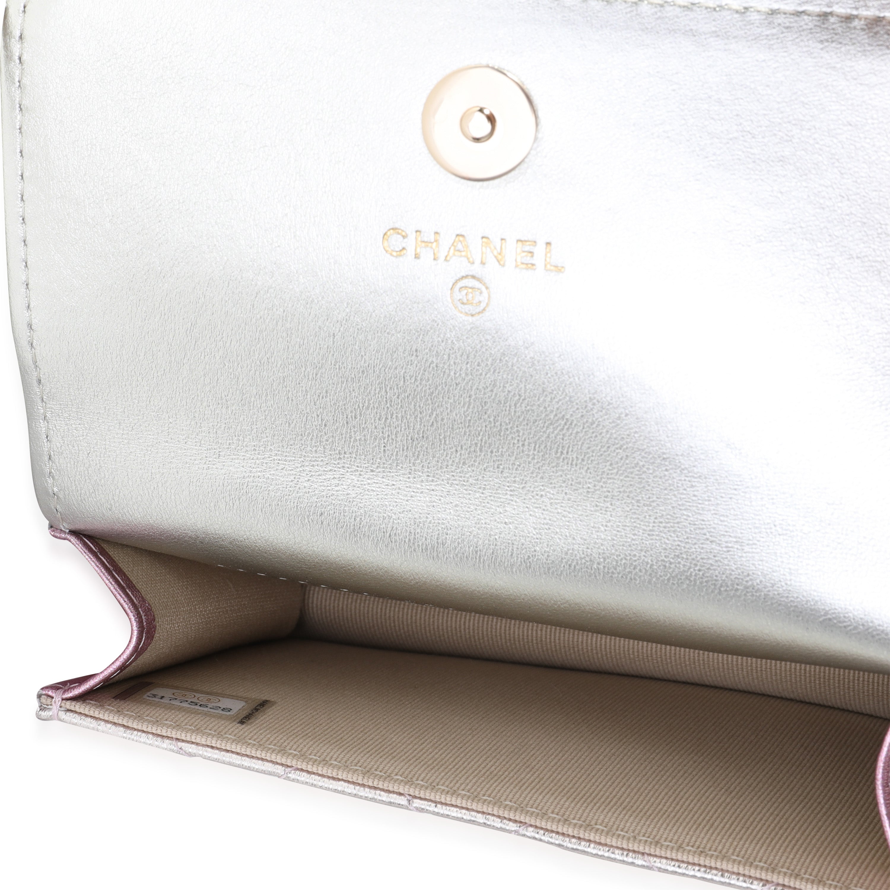 Metallic Ombre Lambskin Belt Bag