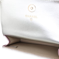 Metallic Ombre Lambskin Belt Bag