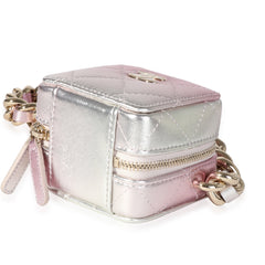 Metallic Lambskin Coco Punk Cube Bag