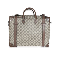 Beige GG Supreme Trunk Holdall Tote
