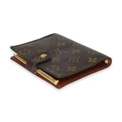 Monogram Canvas Agenda Cover PM