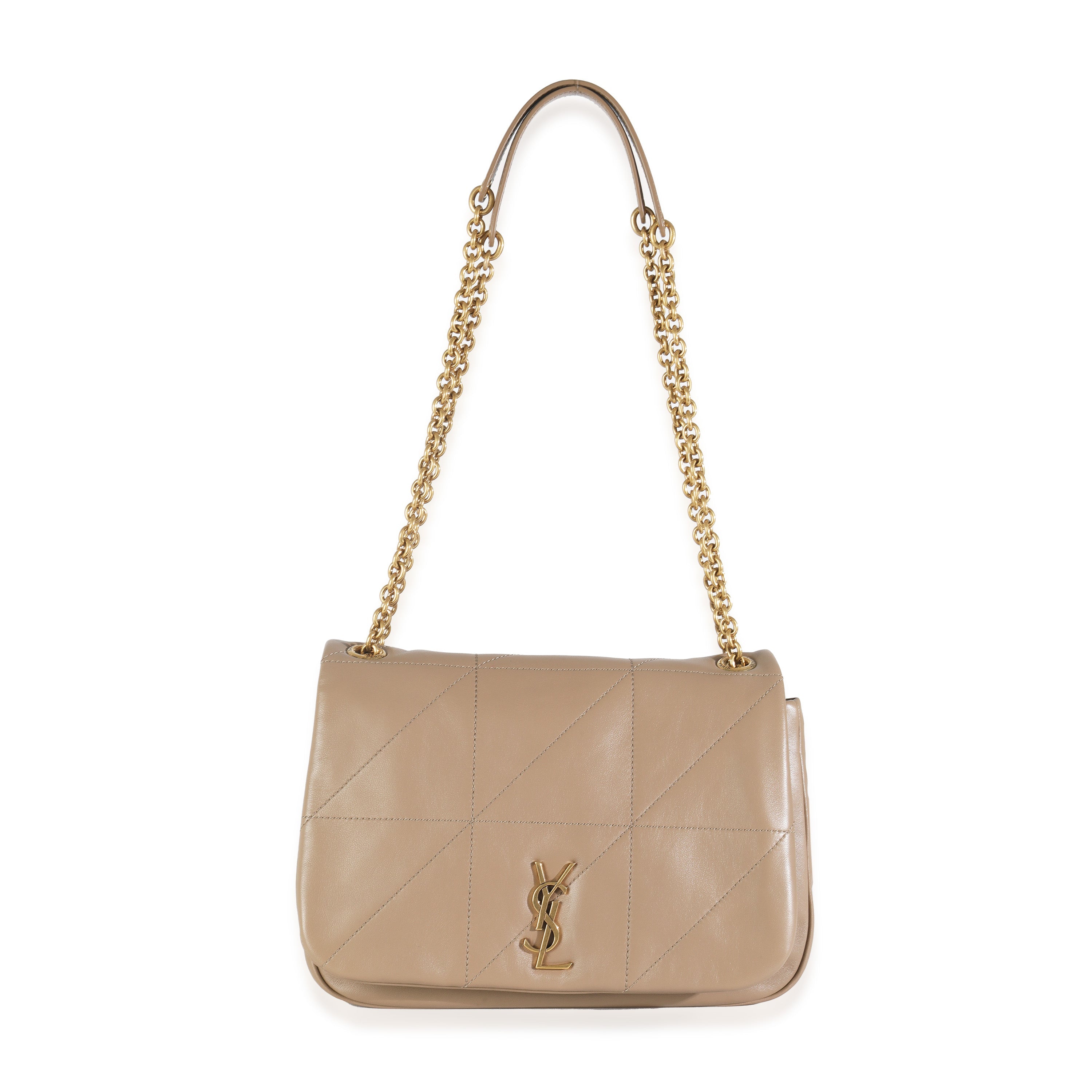 Brown Lambskin Small Jamie 4.3