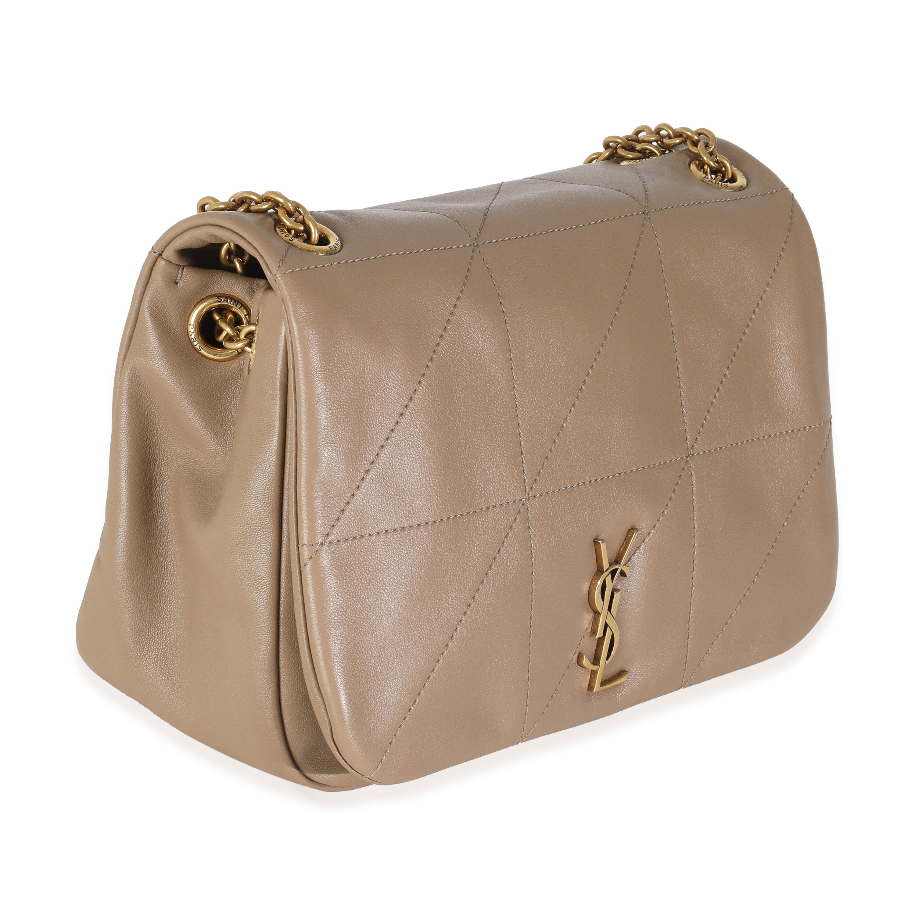 Brown Lambskin Small Jamie 4.3