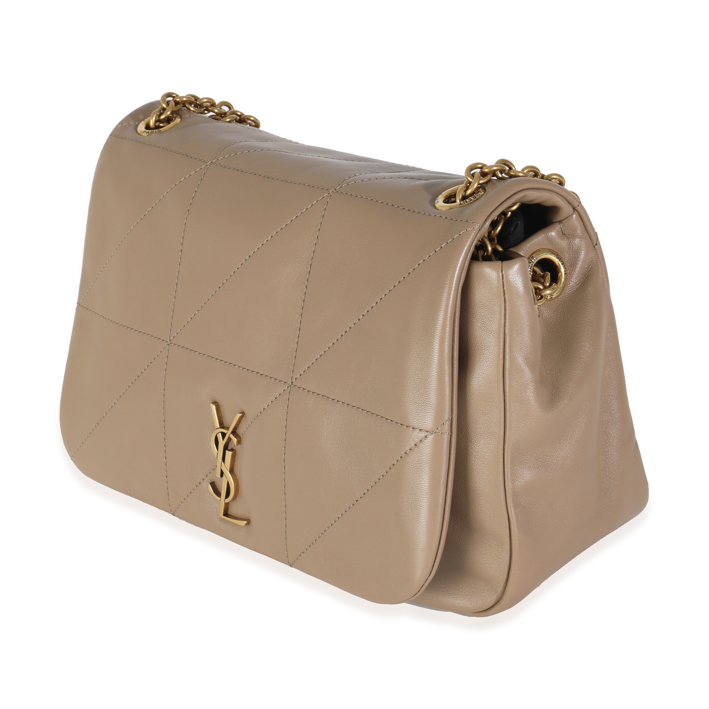 Brown Lambskin Small Jamie 4.3