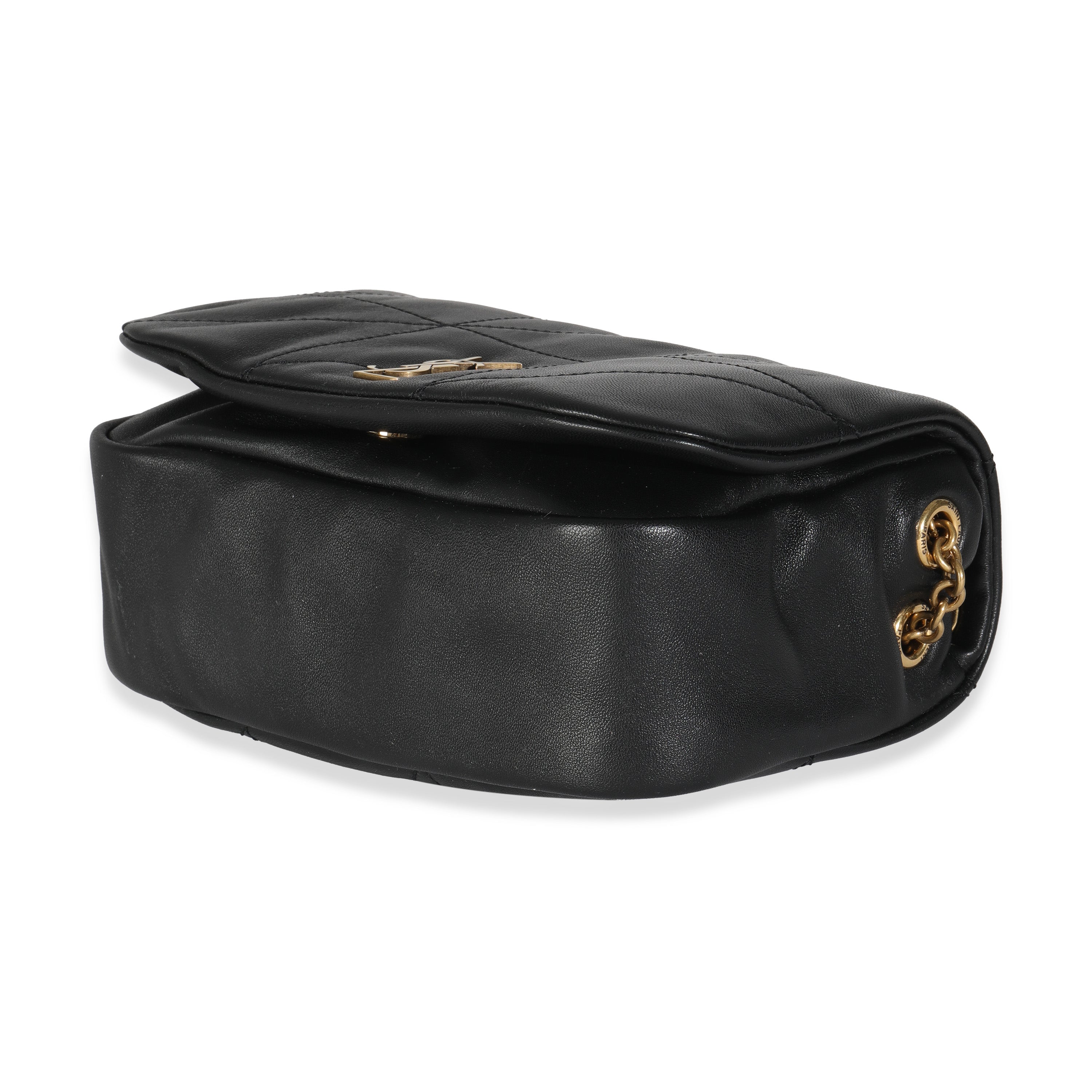 Black Lambskin Mini Jamie 4.3