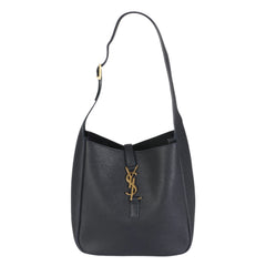 Navy Smooth Calfskin Small Le 5 A 7 Soft Hobo