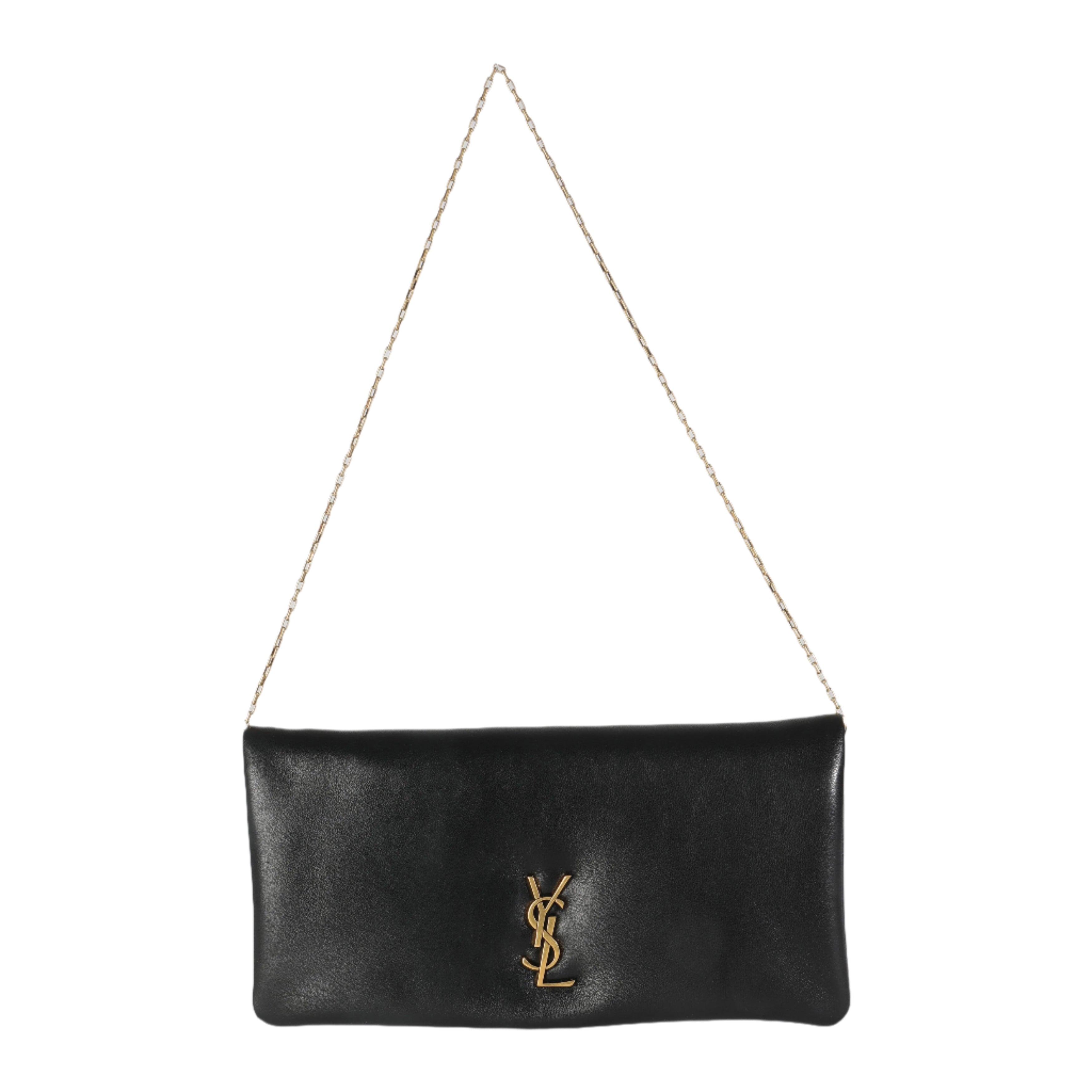 Black Lambskin Calypso Mini Bag