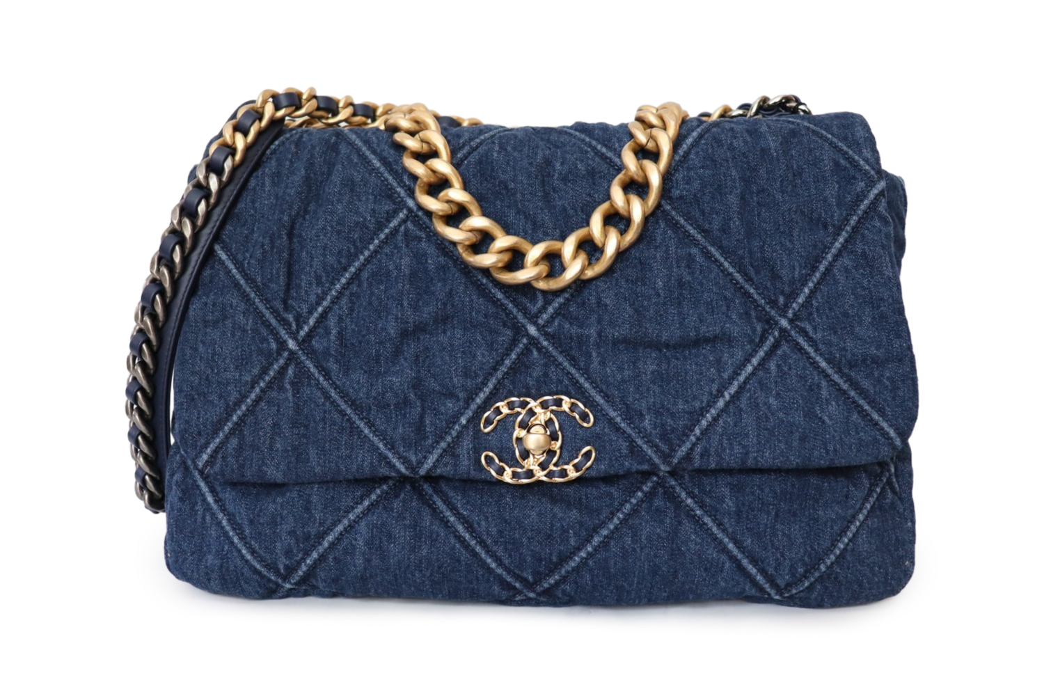 Blue Denim Maxi 19 Flap