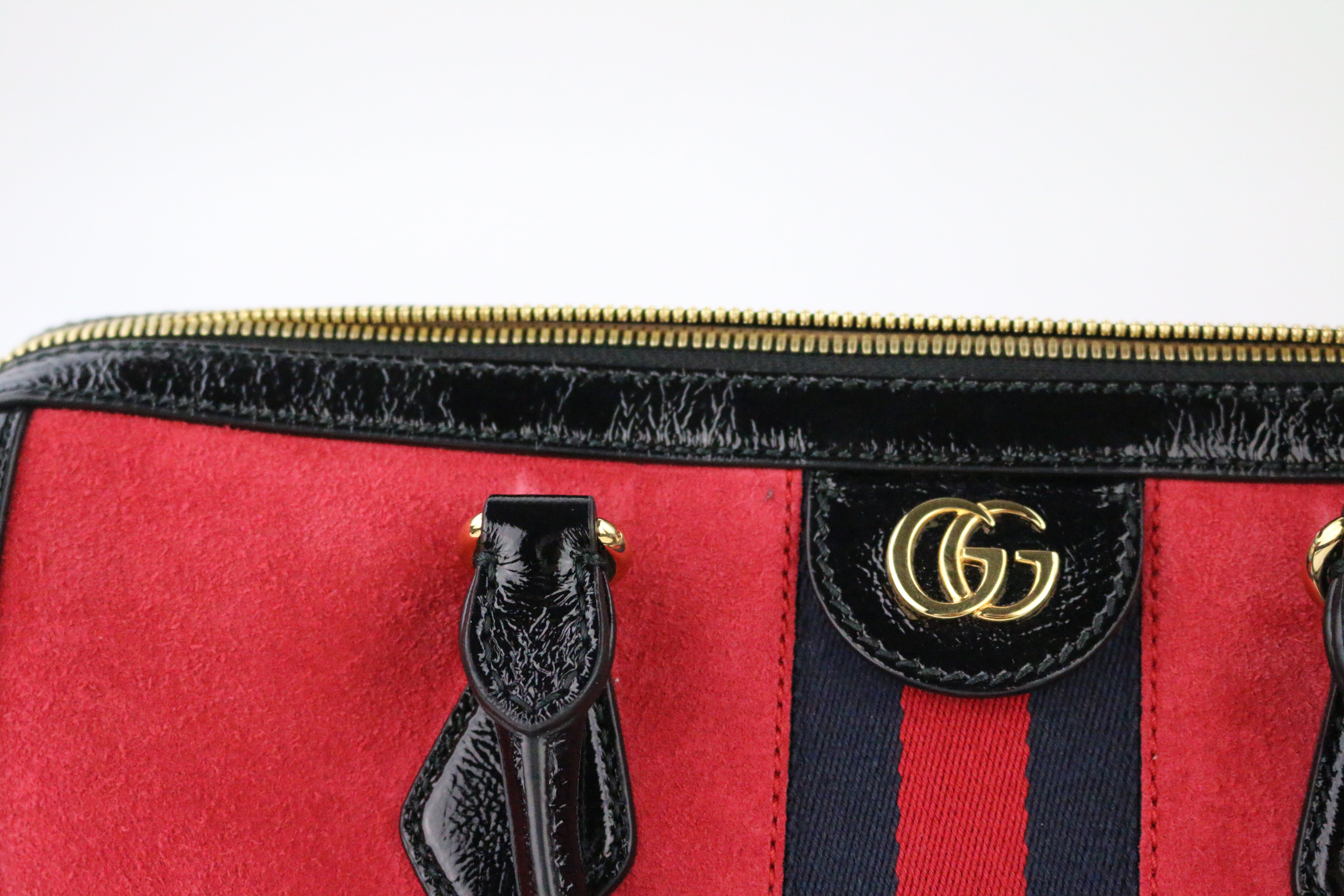 Ophidia Medium Boston Bag