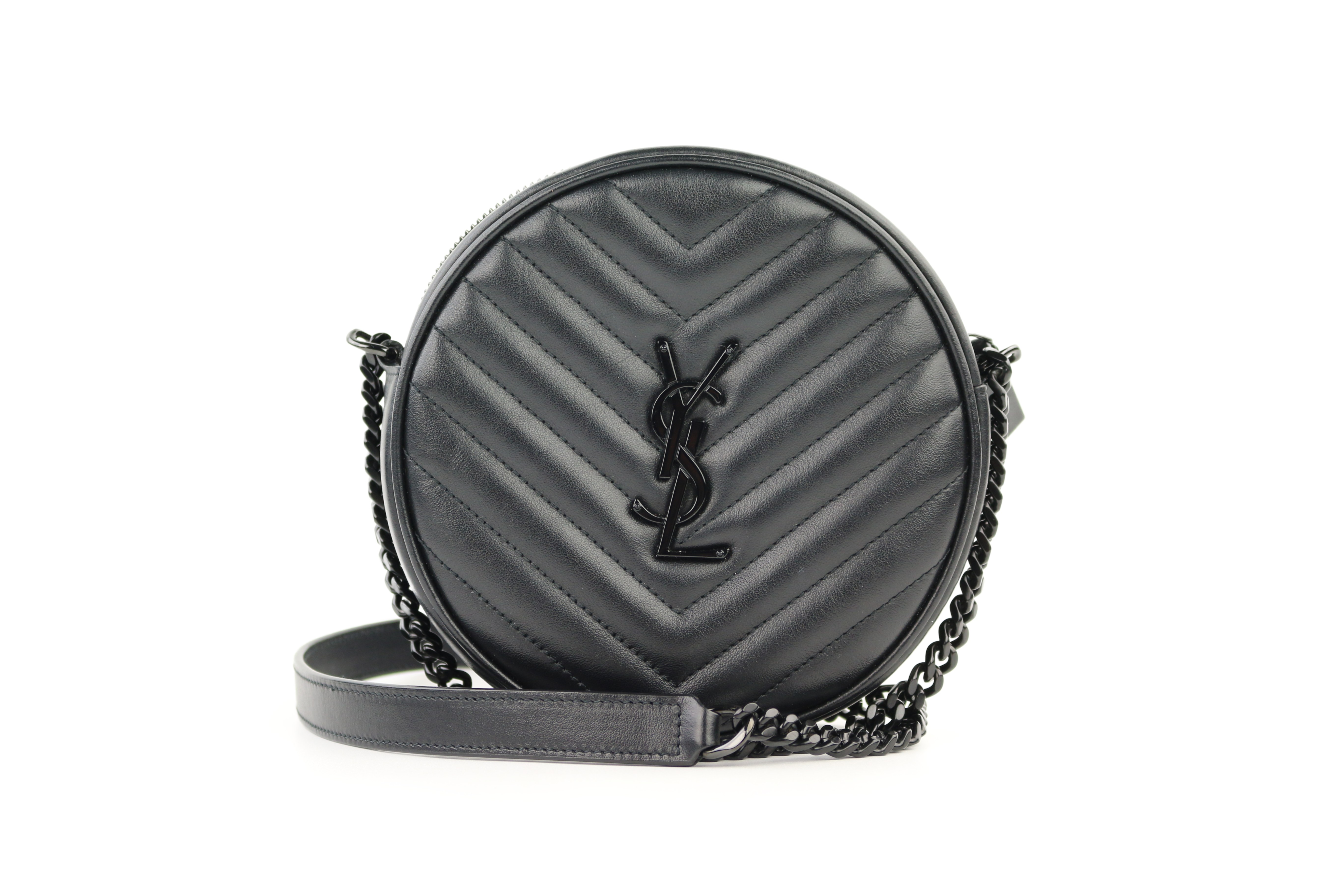 Black Round Camera Bag