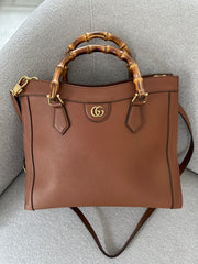 Cuir Wonka Grained Calfskin Large Diana Tote