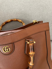 Cuir Wonka Grained Calfskin Large Diana Tote