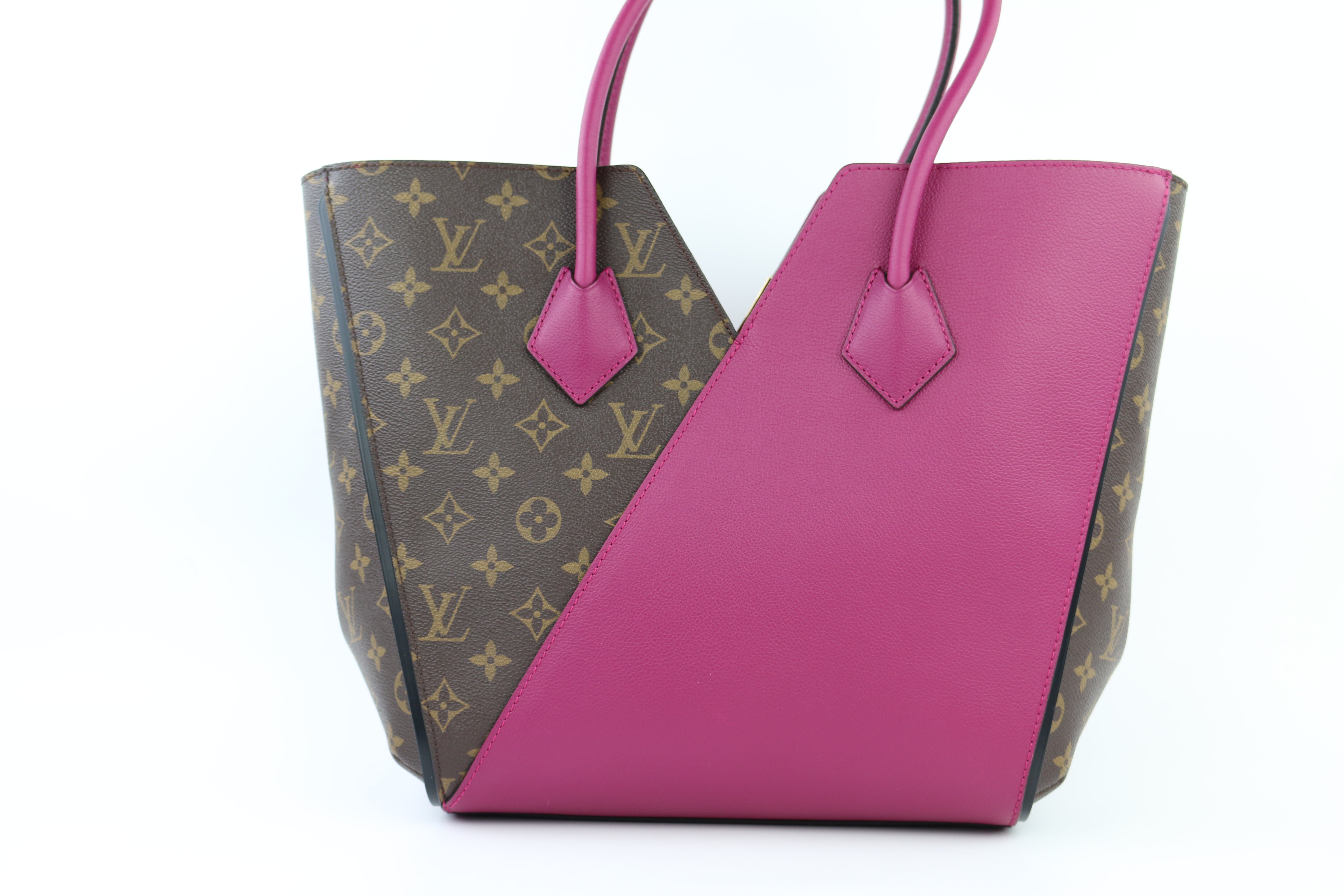 Grape/Monogram Kimono Tote