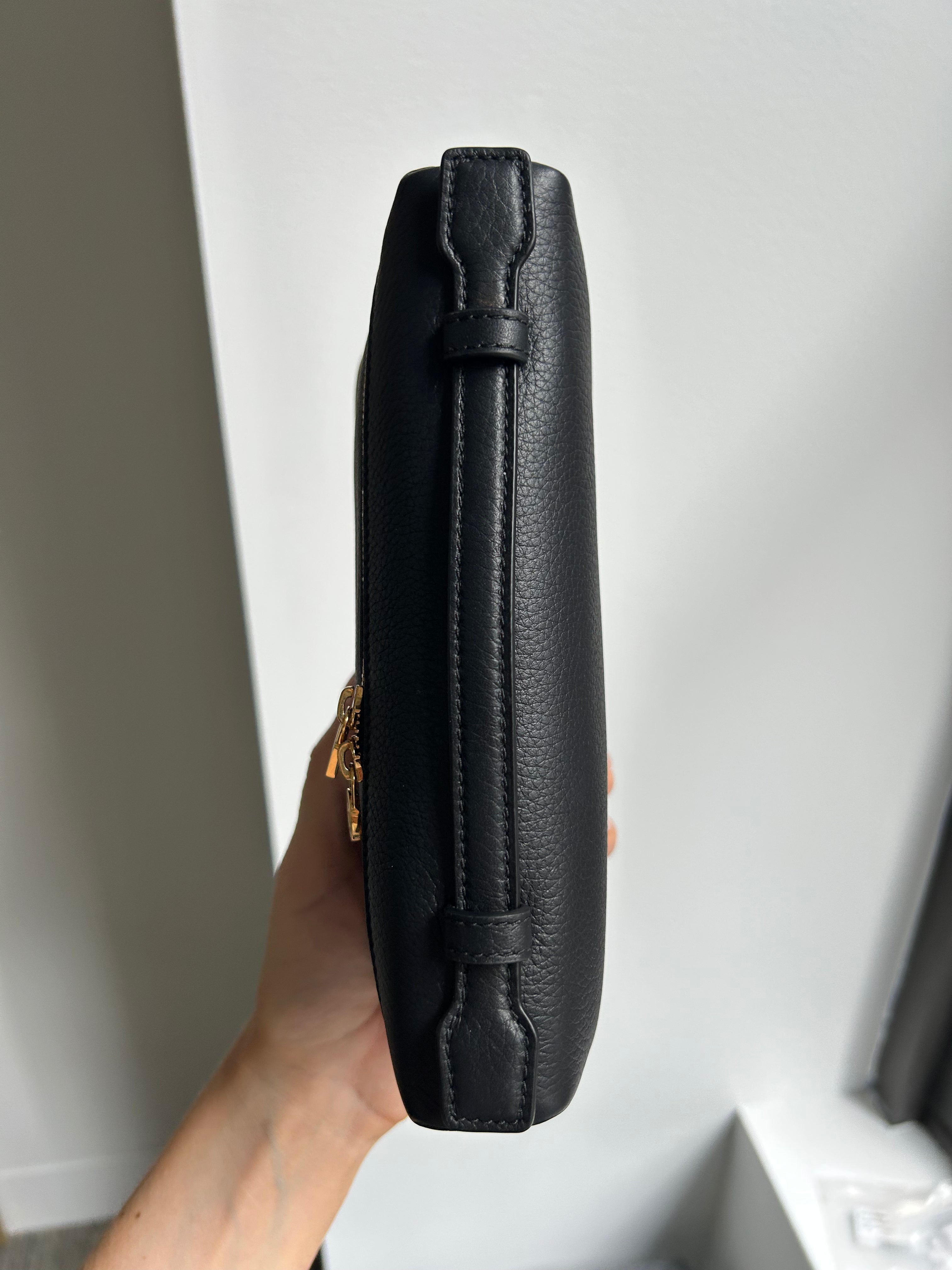 Grained Calfskin Black Extra Pocket L19
