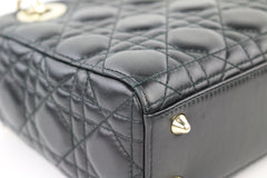Black Lambskin Cannage Small My ABCDior Lady Dior
