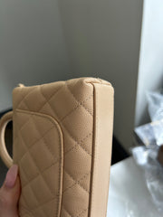 Beige Caviar Extra Mini Coco Handle