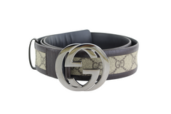 Supreme Monogram Interlocking GG Belt 95