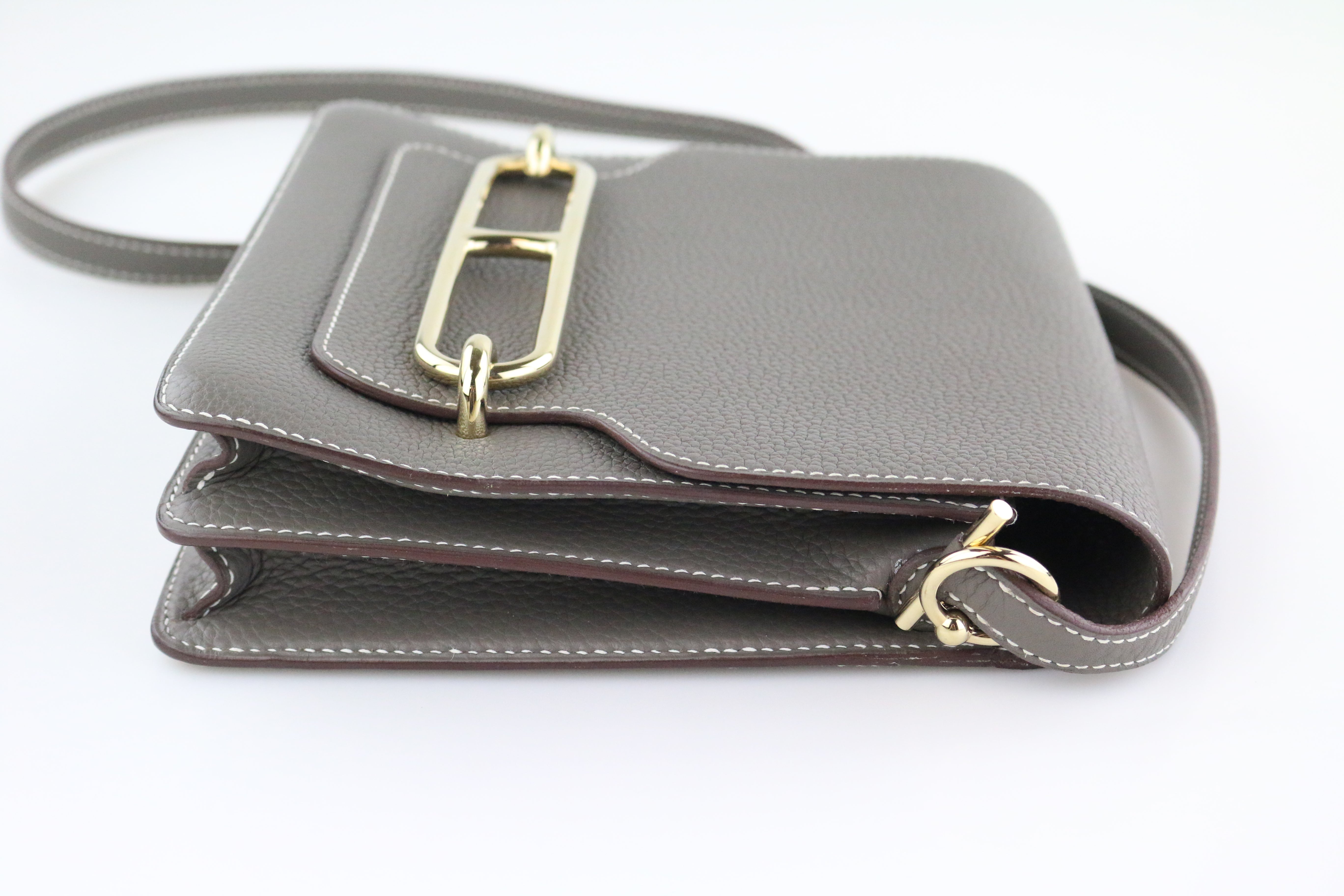 Etoupe Taurillon Clemence Sac Roulis 23