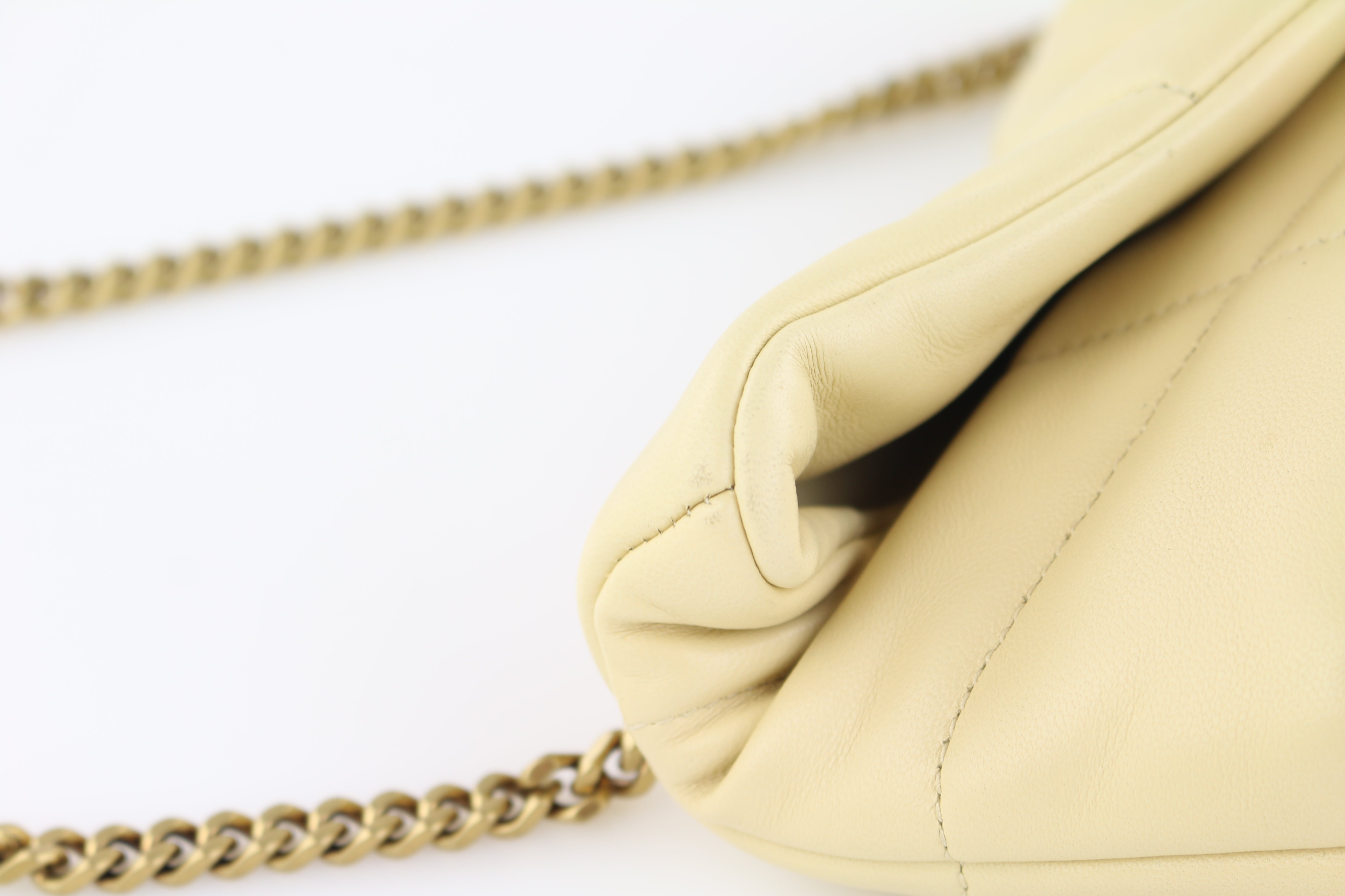 Natural Beige Toy LouLou Puffer