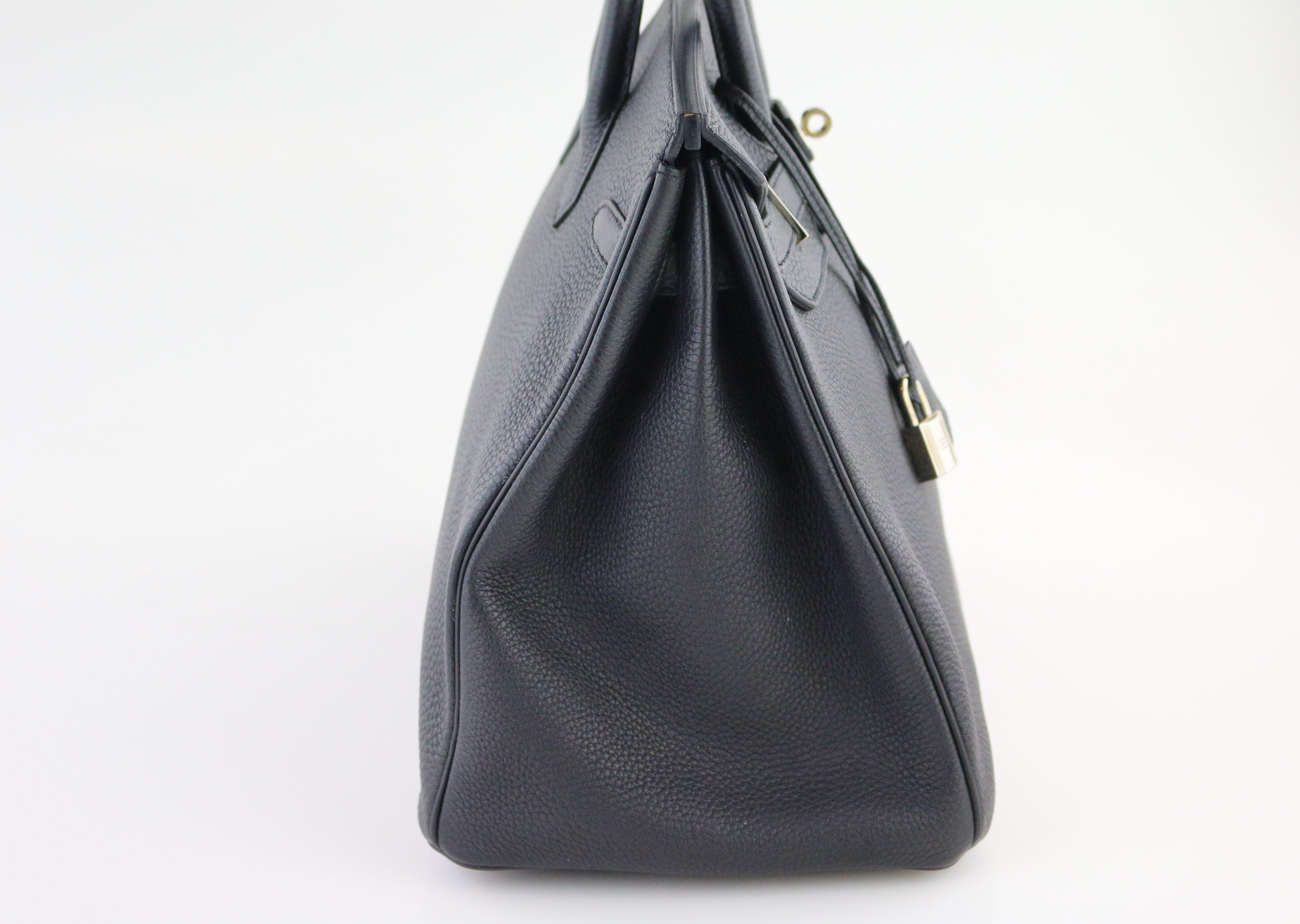 Black Togo Birkin 35