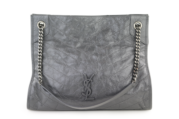 Grey Medium Nikki Shopper Tote Opulent Habits