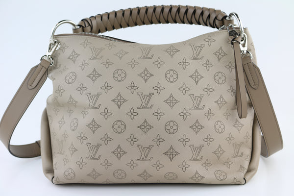 Louis Vuitton - Authenticated Beaubourg Hobo Handbag - Cloth Beige for Women, Very Good Condition