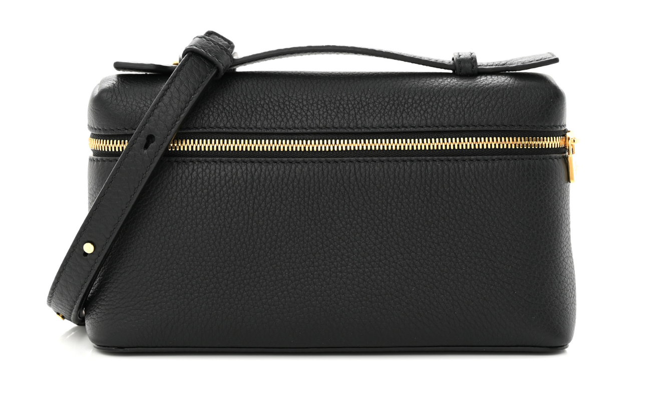 Grained Calfskin Black Extra Pocket L19