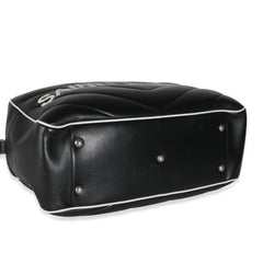 Black Medium Miles Logo Bowler Bag