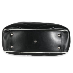 Black Medium Miles Logo Bowler Bag