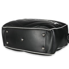 Black Medium Miles Logo Bowler Bag