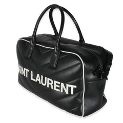 Black Medium Miles Logo Bowler Bag