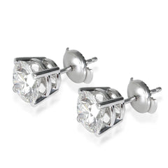 White Gold 3.01ctw Lab Grown Diamond Studs