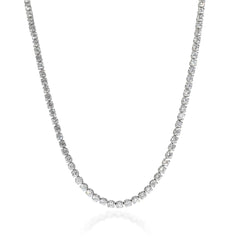 White Gold 7ctw Lab Grown Diamond Necklace