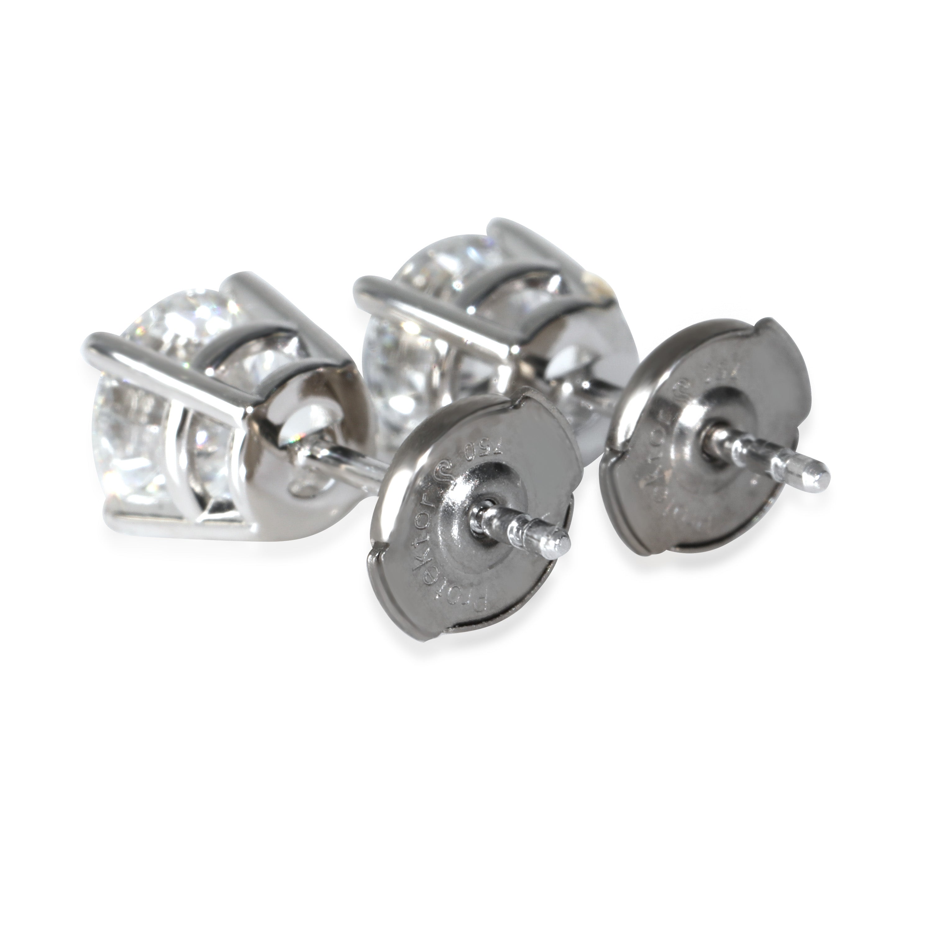 White Gold 1.5ctw Lab Grown Diamond Studs