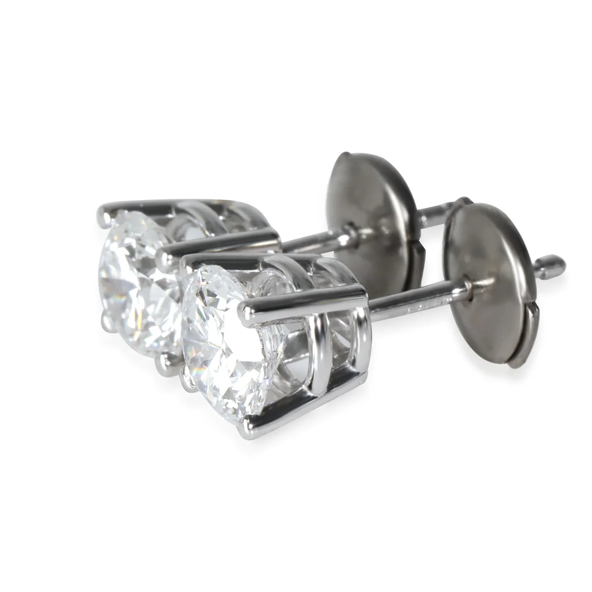 White Gold 1.5ctw Lab Grown Diamond Studs