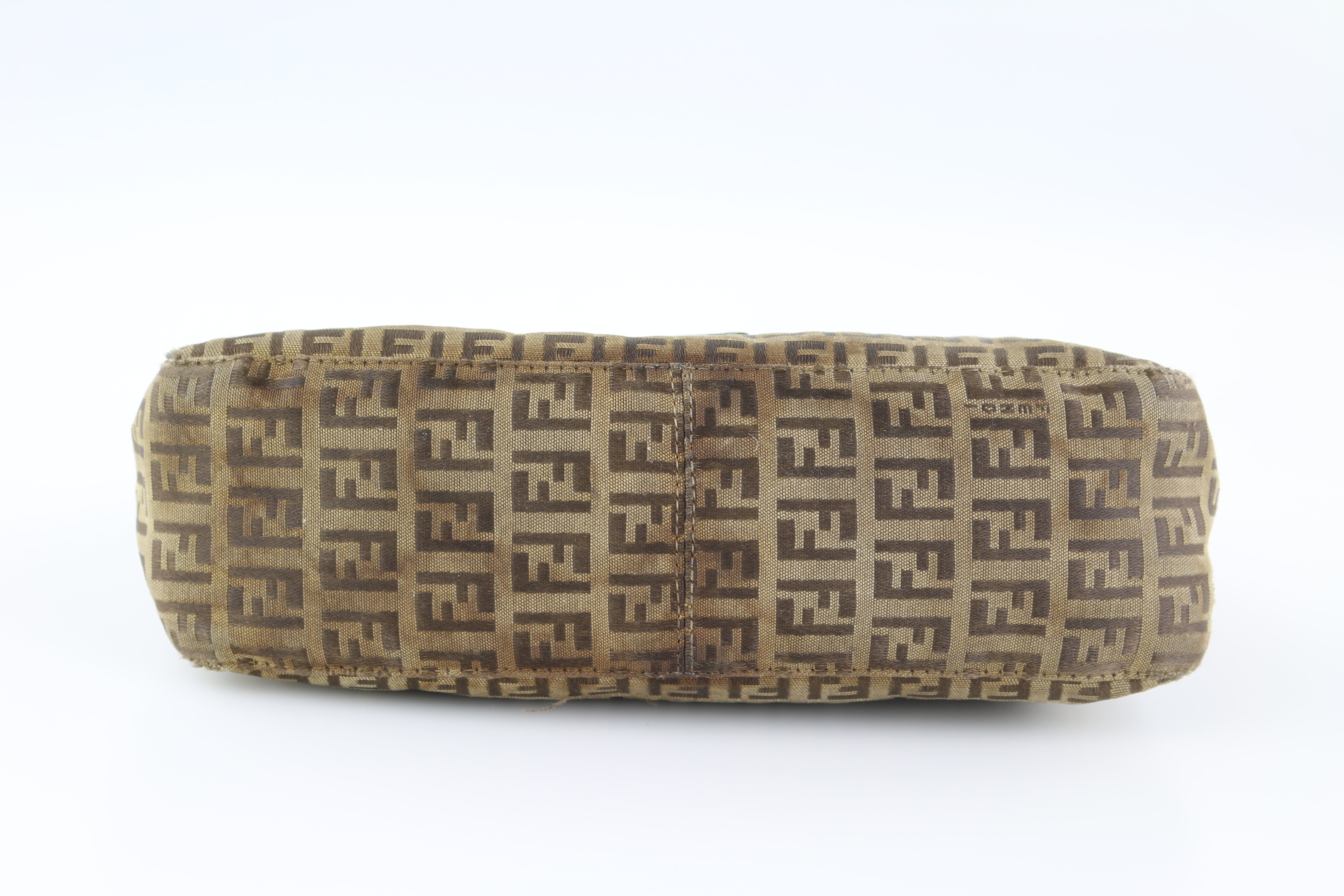 Vintage Zucca Canvas Small Shoulder Bag