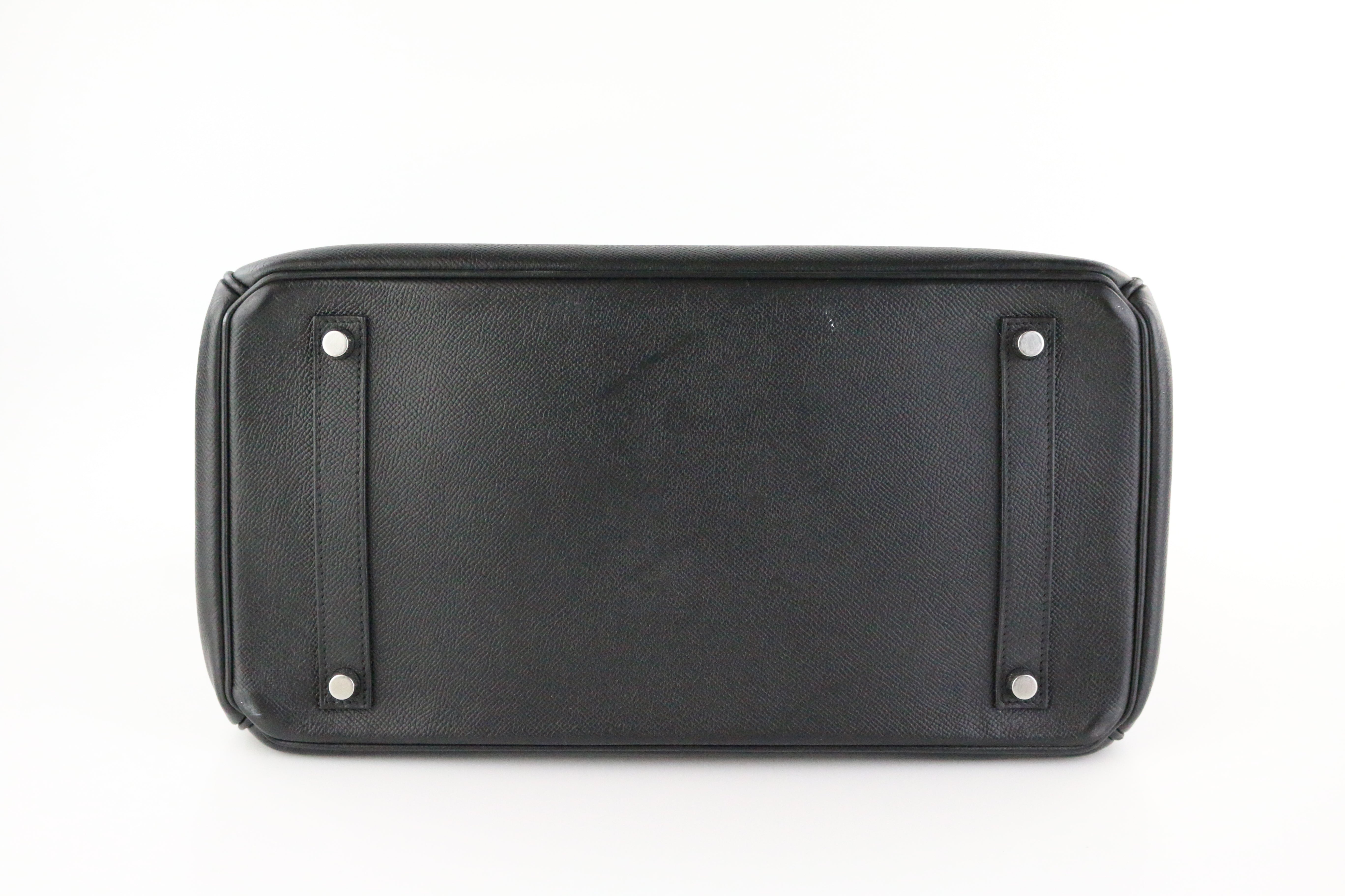 Black Epsom Birkin 35