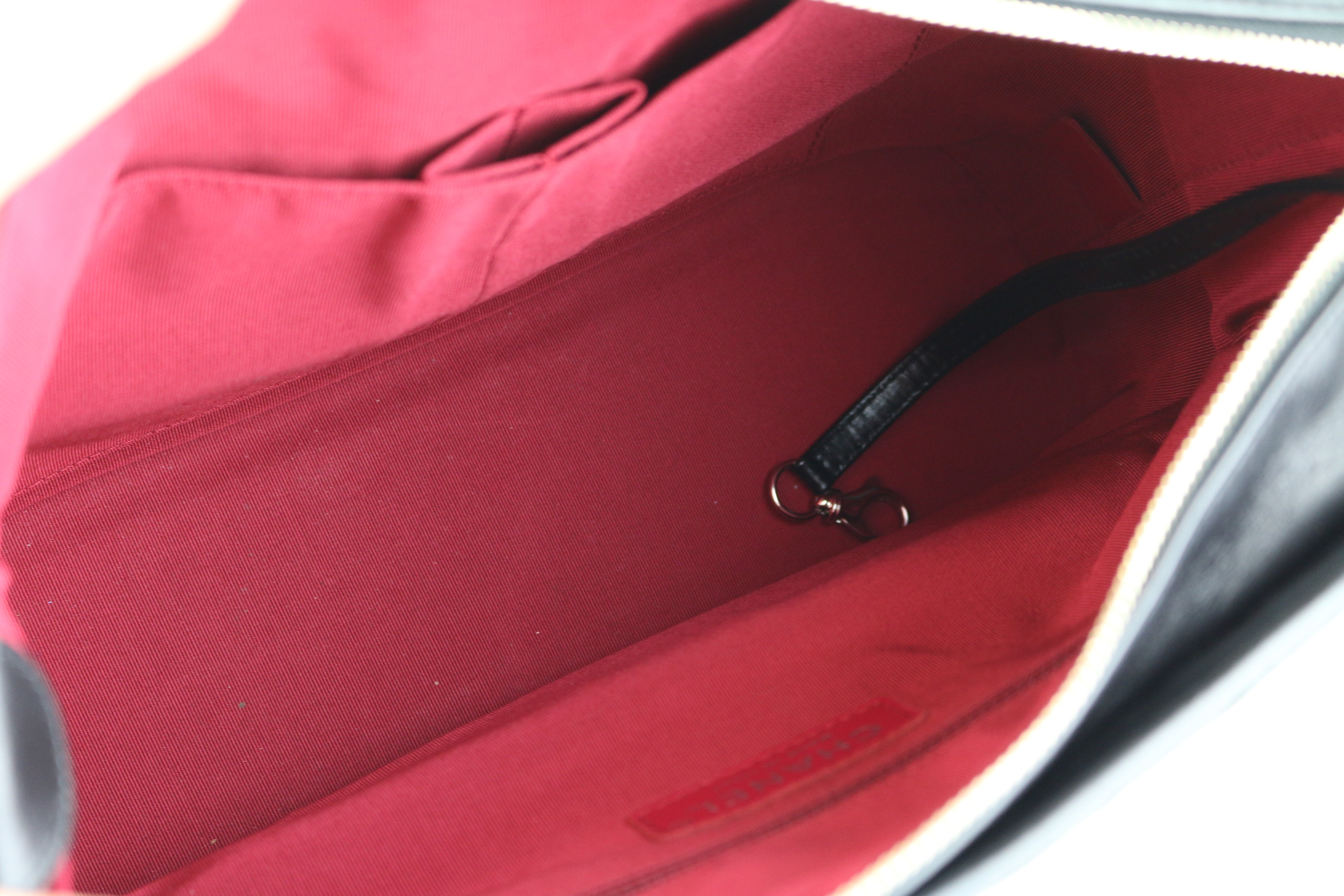 Black Calfskin Medium Gabrielle Hobo