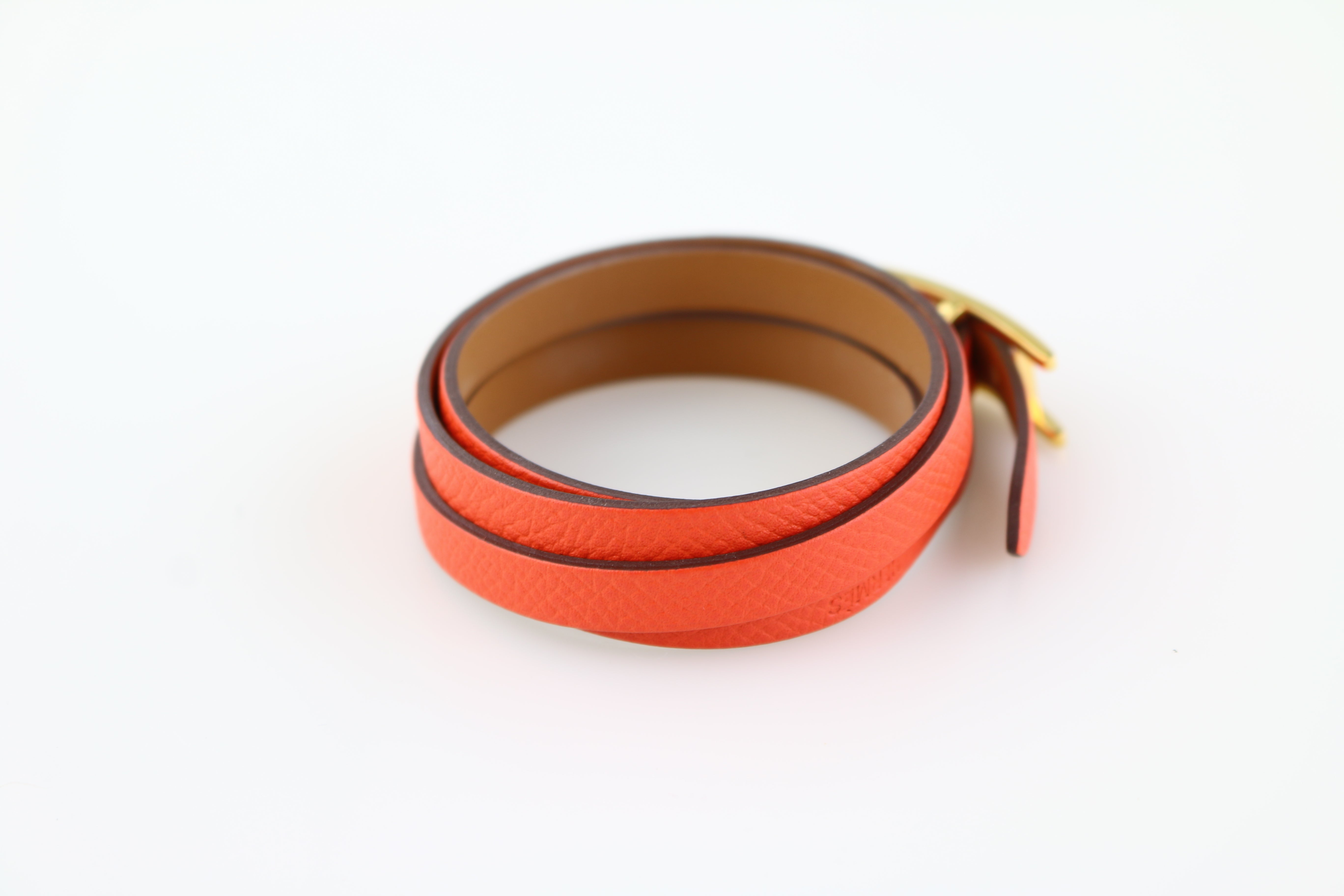 Capucines Epsom Behapi Double Tour Bracelet
