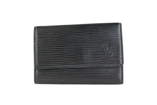 Preloved Louis Vuitton Black Epi 6 Key Holder CA1141 111922