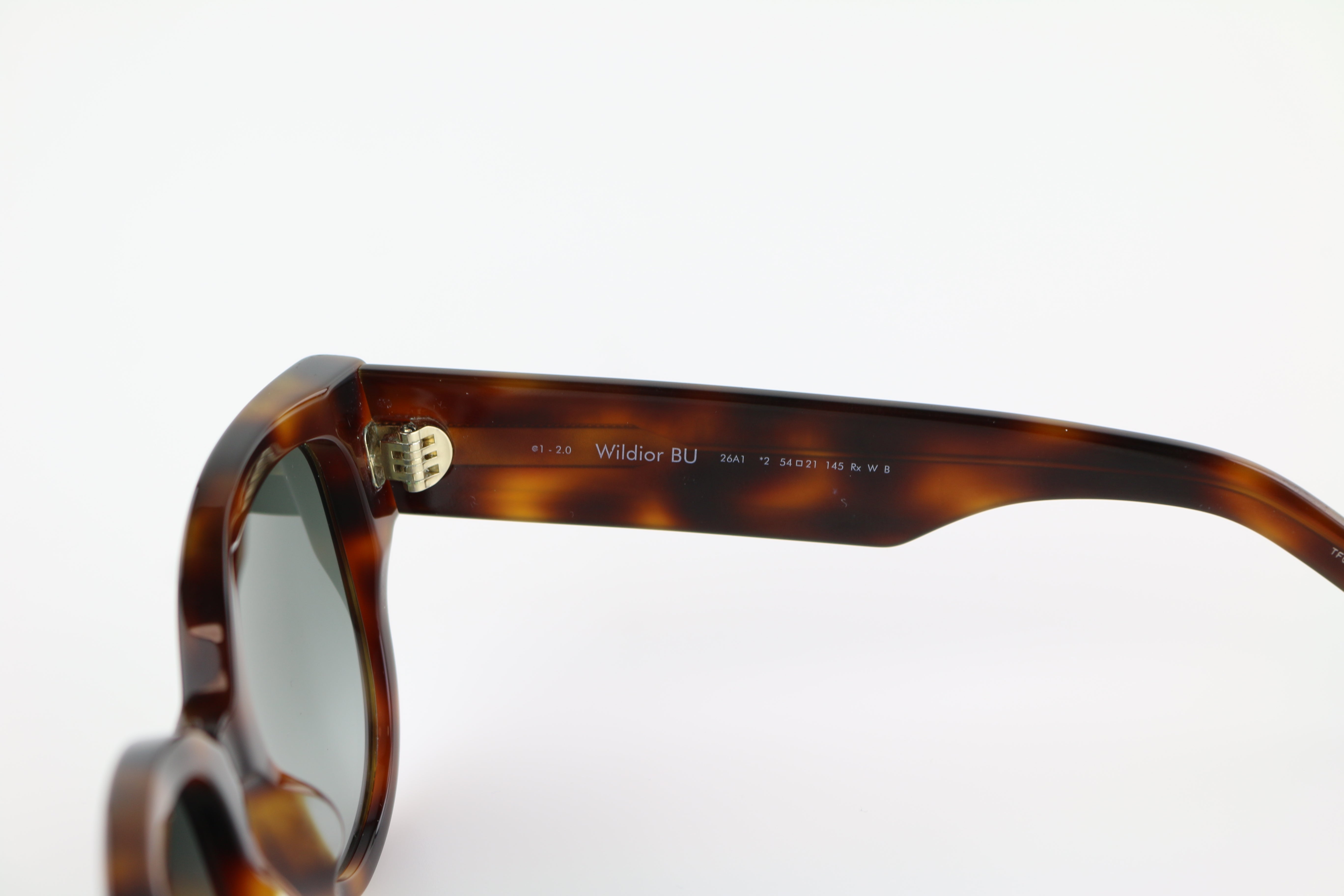 Tortoise Round Acetate Sunglasses