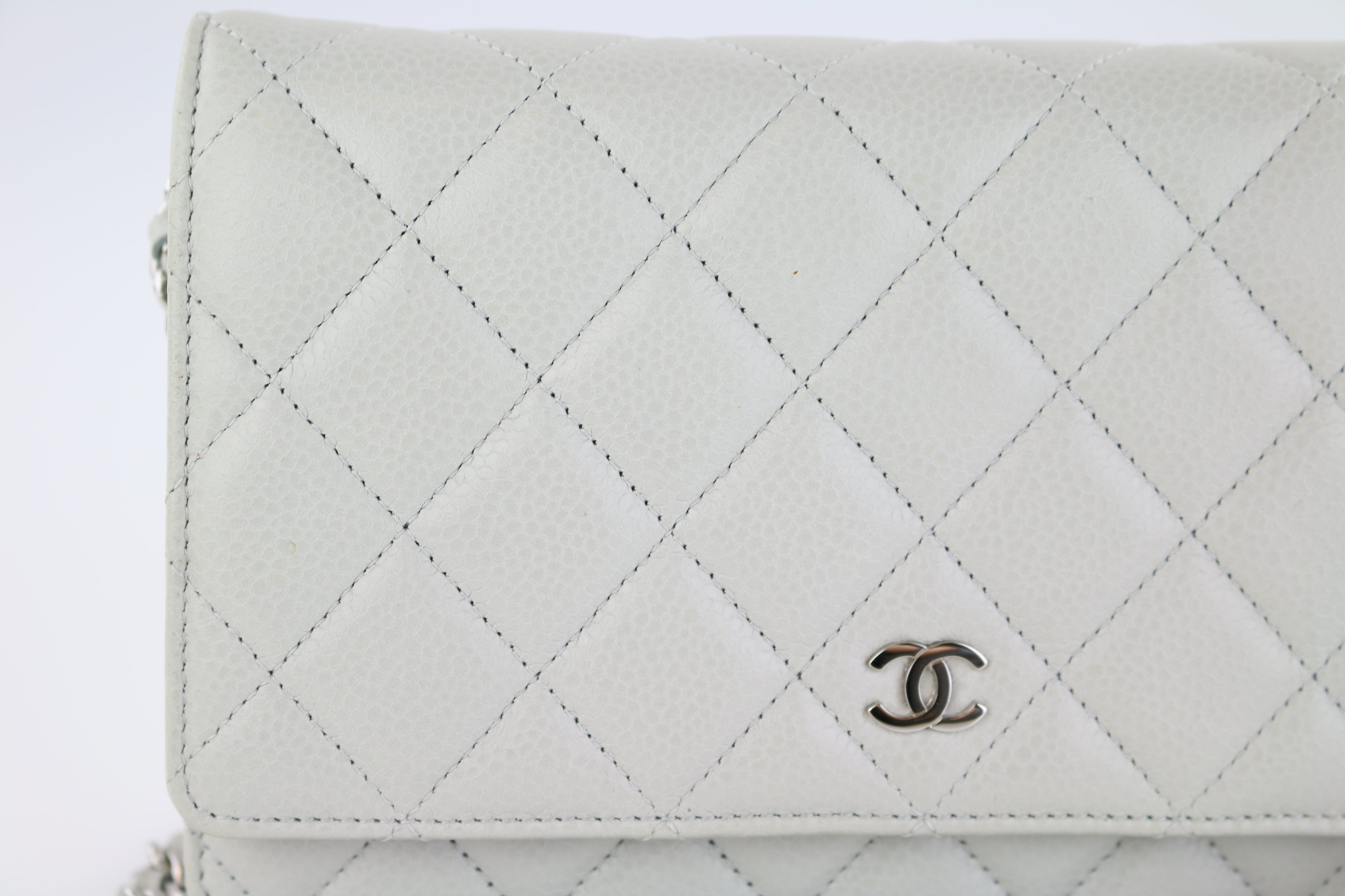 Grey Caviar Wallet on a Chain