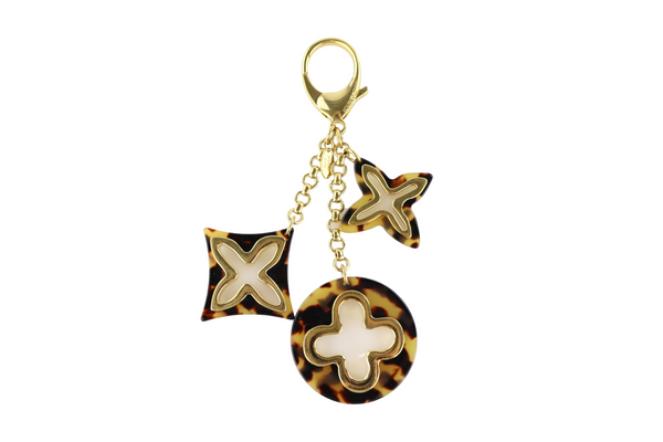 Louis Vuitton Insolence Bag Charm Ecaille Tortoise - A World Of