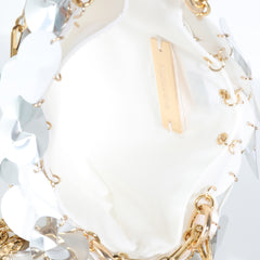 White/Silver Bilics Mix Chain Bag