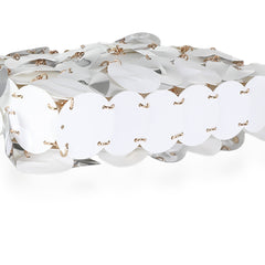 White/Silver Bilics Mix Chain Bag