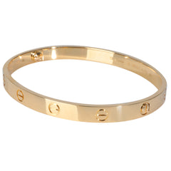 18k Yellow Gold Love Bracelet 19