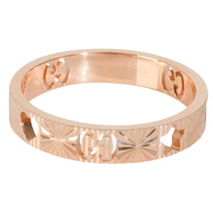 18k Rose Gold Icon Ring 9