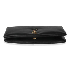 Black Lambskin Calypso Mini Bag