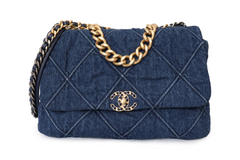 Blue Denim Maxi 19 Flap