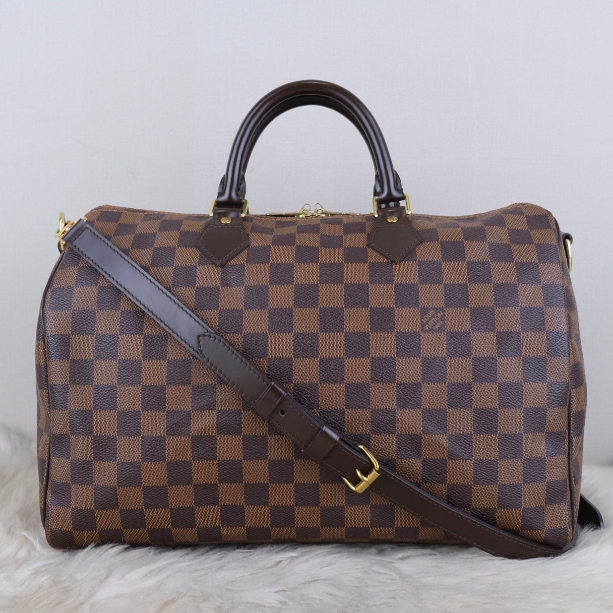 Speedy Bandouliere 35 Damier Ebene